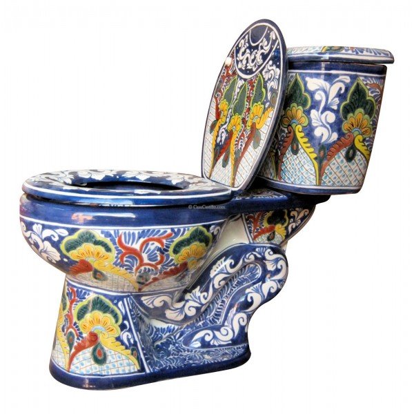 Talavera Toilet Set Puebla